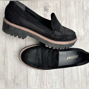 Jellypop Women's Black Loafers 8 Gorgeous!